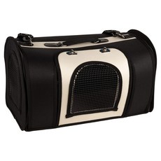 YOGiSSO 簡約寵物外出籠, 黑色, 1個