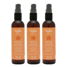 NAJEL 純菁護理油 橄欖油+黑種草油+甜杏仁油 身體/頭髮用 125ml, 3瓶