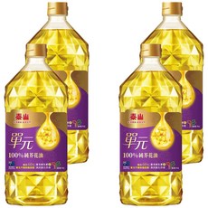 泰山TAISUN 單元100%純芥花油 澳洲進口非基改, 3L, 4桶