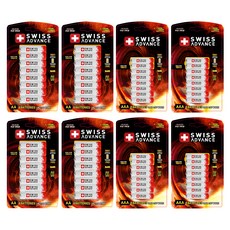 Swiss Advance AA電池 8入 + AAA電池 8入 套組, 4套