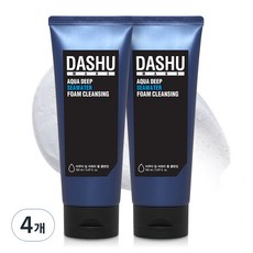 다슈 아쿠아 딥 씨워터 폼클렌징, 4개, 150ml