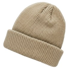 바코젤 겨울 캐주얼 스포츠 등산 비니 모자, 베이지