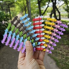 화분 정원 꾸미기 미니 울타리 10p, 랜덤발송