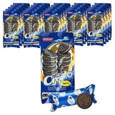 JACK'N JILL Cream-O夾心巧克力餅乾 香草口味, 108g, 24袋