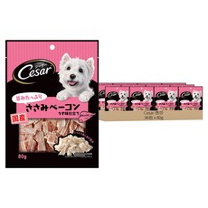Cesar 西莎 點心系列 狗零食, 低脂雞胸培根切片口味, 80g, 36包