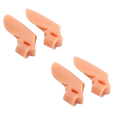 LUMIERE D'OR 矽膠腳趾環 膚色, 4個