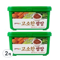 gomgom 韓式生菜包肉辣醬, 1kg, 2盒