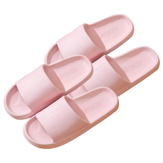 MYBATH 防滑靜音輕量拖鞋, 粉色, 2雙