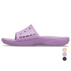crocs 卡駱馳 Via Slide平板涼拖鞋
