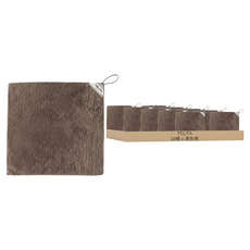 TELITA 日本大和抗菌防臭超細纖維吸水擦拭巾 TA9601 深灰色, 10條