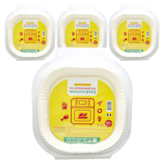 JJ Happy house 方形氣炸鍋專用烘焙紙 60張, 4個