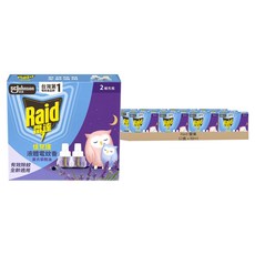 Raid 雷達 佳兒護液體電蚊香補充瓶 薰衣草 2瓶, 90ml, 12盒