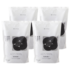 MEOW SERVANT 喵皇奴 SUPURE! 椰殼以無塵礦砂 4D+全面包覆雙效除臭, 無香, 4包, 4kg