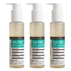 DermaFactory 茶樹59%洗面凝膠, 3個, 150ml