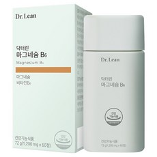 닥터린 마그네슘 B6, 60정, 1개