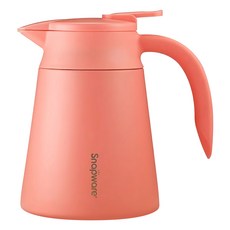 Corelle Brands 康寧餐具 Snapware 陶瓷不鏽鋼真空保溫壺, 粉色, 1.13L, 1個