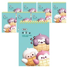 DADA Sosofun 黃色線圈厚磅綜合練習簿 36張 x 4款組合 130g, 隨機出貨, 2套