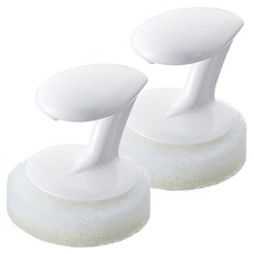 mameita 廚房電磁爐玻璃清潔刷, 白色, 2個