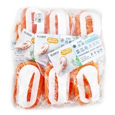 minono 米諾諾 附柄菜瓜布清潔刷 13 x 7 x 6cm, 142397, 12支