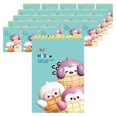 DADA Sosofun 黃色線圈厚磅綜合練習簿 36張 x 4款組合 130g, 隨機出貨, 6套