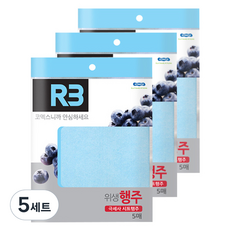 코멕스 R3 위생 극세사 시트 행주 5p x 3개, 5세트