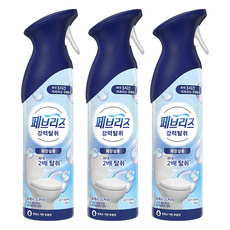 페브리즈 에어 화장실용 탈취제 프레시 스카이 본품, 165g, 3개