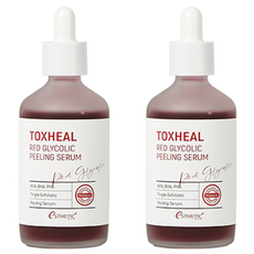 Toxheal 紅乙醇酸去角質精華, 100ml, 2個