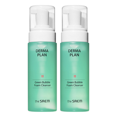 더샘 더마 플랜 그린 버블 폼 클렌저, 150ml, 2개