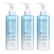 미샤 수퍼 아쿠아 울트라 히알론 마일드 필링젤, 250ml, 3개
