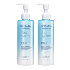 미샤 수퍼 아쿠아 울트라 히알론 마일드 필링젤, 250ml, 2개