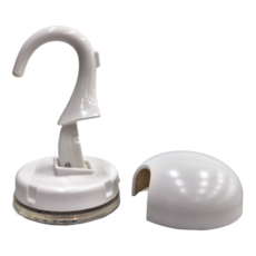 懶角落 基礎吸盤掛鉤 10 x 6.1 x 4.4cm, 4個