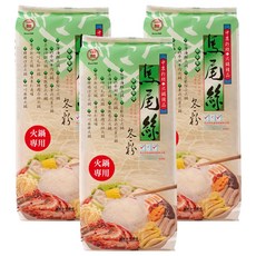 中農粉絲 馬尾絲 冬粉 火鍋專用 全素 清真HALAL認證, 180g, 3包