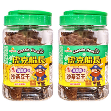 Chiao-E 巧益 虎克船長 高粱酒風味沙茶豆干, 330g, 2罐