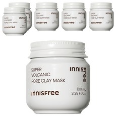 INNISFREE 超級火山泥毛孔潔淨面膜, 1罐, 6罐
