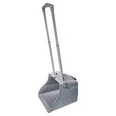 dailed 手提式三段滾輪畚箕, 1個, 灰色