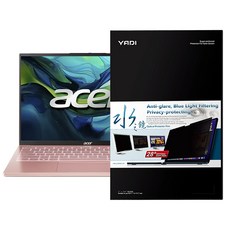 YADI 亞第 插卡隱貼 16:10 水之鏡防窺片 Acer Swift Lite SFL14 54M 71C8專用 PF4PPB-W140, 透明色, 1片