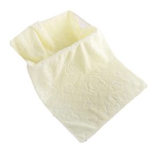 小麥購物 小熊壓花毛巾 56g G123 75 x 35cm 8條, 奶油熊, 1組