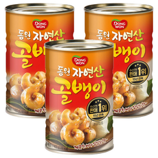 동원 자연산 골뱅이, 400g, 3개