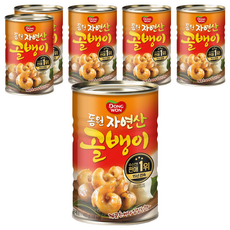 동원 자연산 골뱅이, 400g, 6개