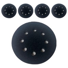 smato 魔鬼氈研磨機緩衝背板 中間墊 8孔 127mm, 5個