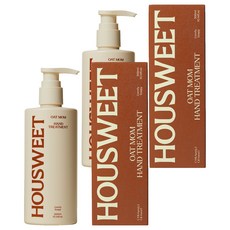 하우스윗 오트맘 고보습 핸드 트리트먼트 컴피소피향, 300ml, 2개
