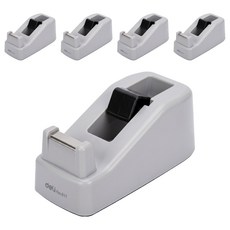 핸디랩 테이프 디스펜서 커터기, 그레이, 5개