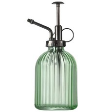 댓츠댓 레트로 프레스 유리 스프레이 분무기 스트라이프 320ml, 1개, 그린