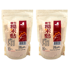池上鄉農會 糙米麩 300g/包 台灣產 無添加, 2包, 300g
