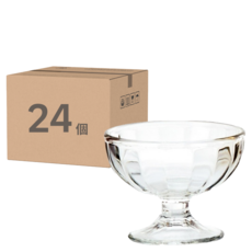 Ocean Glass 阿拉斯加冰淇淋杯, 24個, 透明