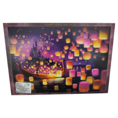 Tenyo 拼圖 1000片 紙質 完成尺寸約51x73.5CM 日本製造, 多色, 1盒