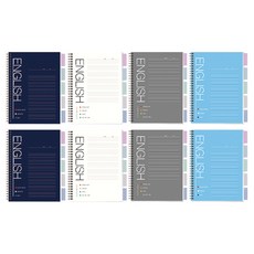 青年藝術英語春季筆記, 灰色，藍色，深藍，白色（備註），隨機發貨（索引）, 2組