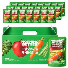 낫띵베럴 드링킷 유기농 마시는 샐러드 24p, 1개, 2.4L