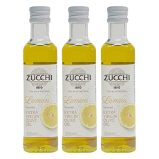 ZUCCHI 檸檬特級初榨橄欖油, 250ml, 3個