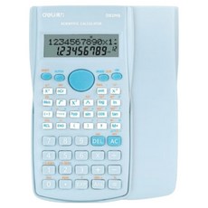 누비엘라 공학용 계산기 158 x 85 x 22 mm, 1개, 라이트블루